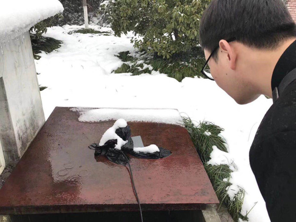 嚴(yán)寒風(fēng)雪！擋不住為客戶服務(wù)的熱情